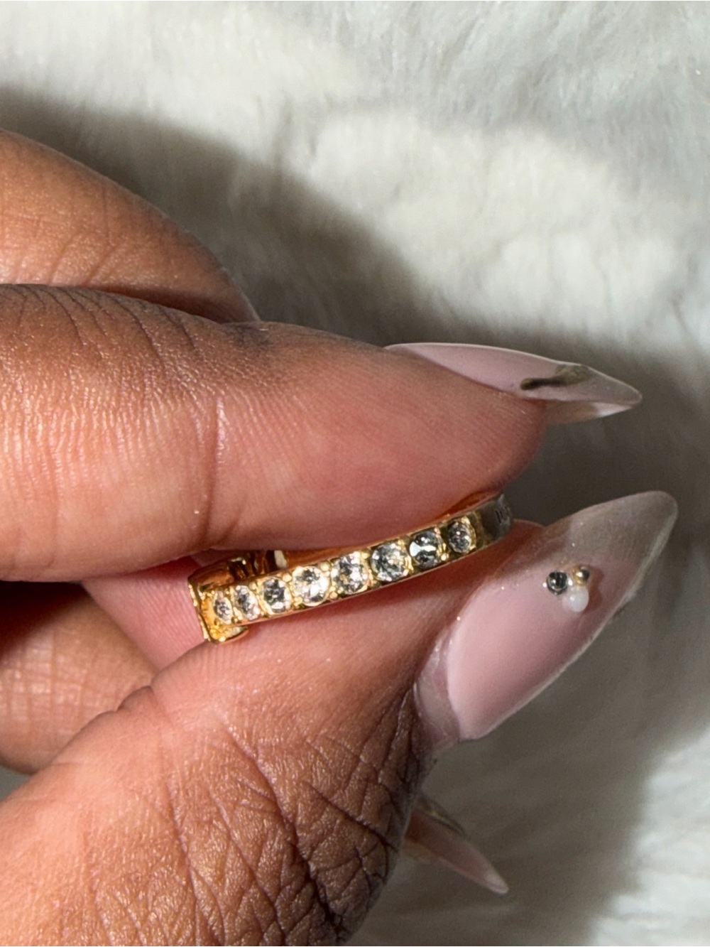 Dior Gold Metal Revolution Ring- SIZE SMALL - Picture 6 of 8
